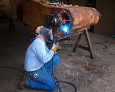 holt cat welding shop, welding services