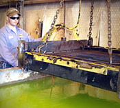 cat machine radiator repair, heavy equipment radiator repair, holt cat radiator repair.